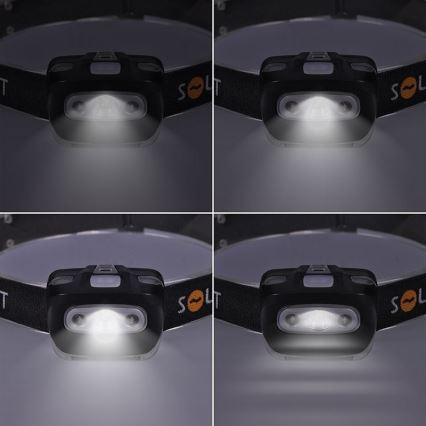 Solight WH27 - LED Strålkastare LED/3W/3xAAA