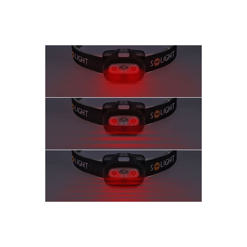 Solight WH27 - LED Strålkastare LED/3W/3xAAA