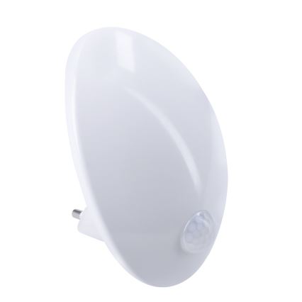 LED Nattlampa med sensor för vägguttag LED/0,7W/230V 3000K