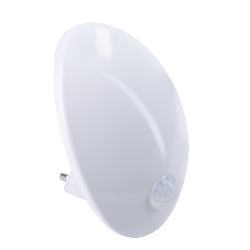 LED Nattlampa med sensor för vägguttag LED/0,7W/230V 3000K