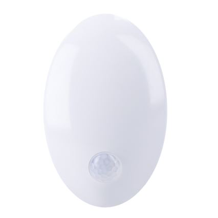 LED Nattlampa med sensor för vägguttag LED/0,7W/230V 3000K