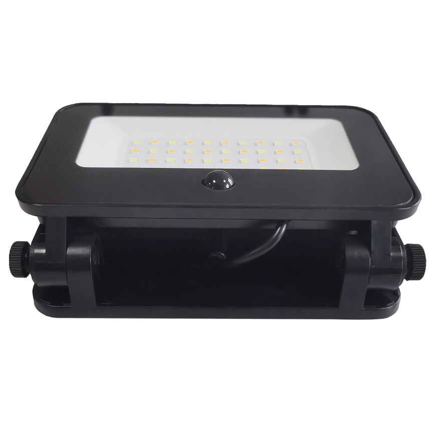 LED Dimbar solcellsstrålkastare med en rörelse- och skymningssensor LED/6W/3,7V 2200 mAh 3000/4000/6500K IP65