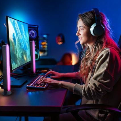 LED RGB-belysning för gaming + fjärrkontroll
