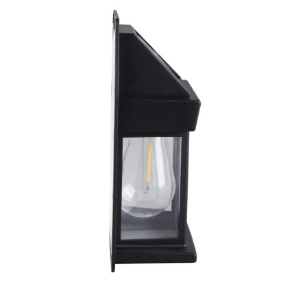 Dimmbar LED-solcellslykta med sensor LED/3,7V IP44 1200 mAh