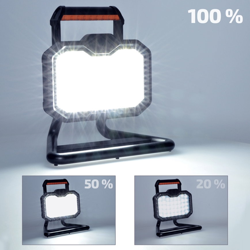 LED Ljusreglerad rechargeable strålkastare LED/20W/4400 mAh 4000K IP54