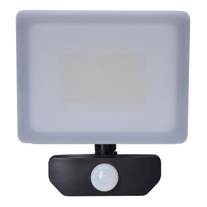 LED Utomhusstrålkastare med en sensor LED/30W/230V 4000K IP44