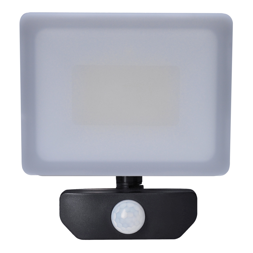 LED Utomhusstrålkastare med en sensor LED/30W/230V 4000K IP44