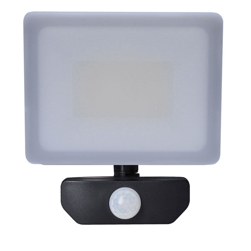 LED Utomhusstrålkastare med en sensor LED/30W/230V 4000K IP44