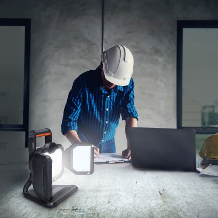 LED Ljusreglerad rechargeable strålkastare LED/50W/12000 mAh 4000K IP54