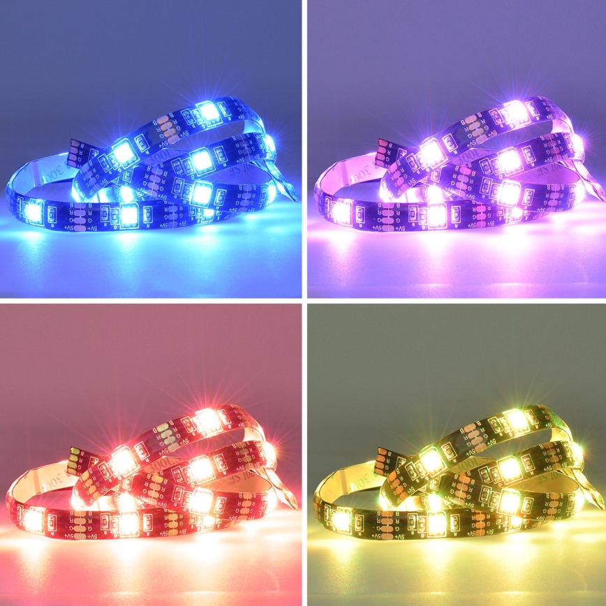 LED RGB Dimbar list för TV LED/6W/5V Wi-Fi Tuya + fjärrkontroll