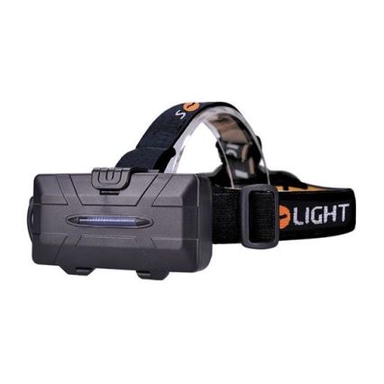 LED uppladdningsbar pannlampa LED/USB 2200mAh IP44