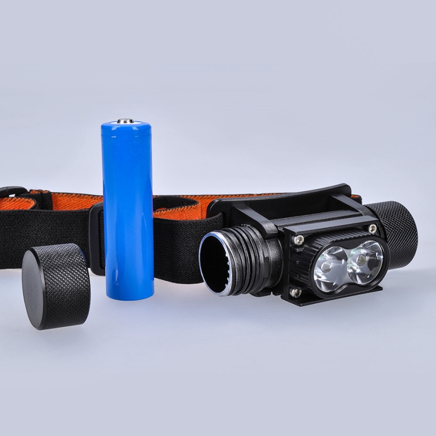 LED uppladdningsbar pannlampa LED/2200 mAh 3,7V IP44