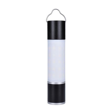 LED Uppladdningsbar camping flashlight med strömbanksfunktion LED/1500 mAh 3,7V IP44