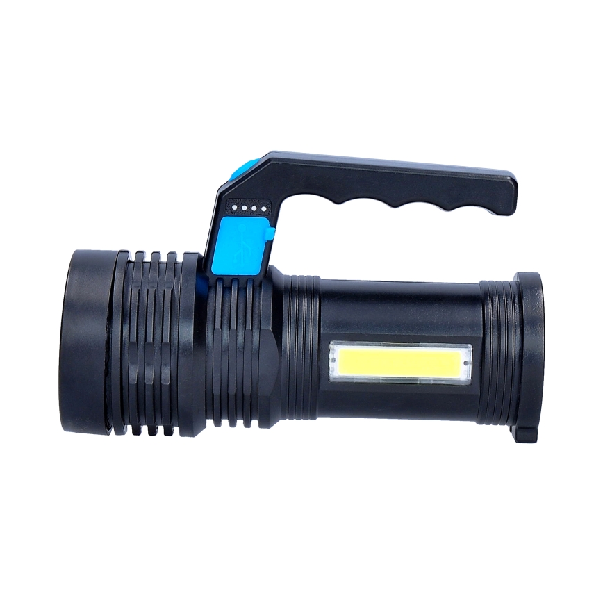 LED uppladdningsbar ficklampa LED/6W/800 mAh 3,7V IP44