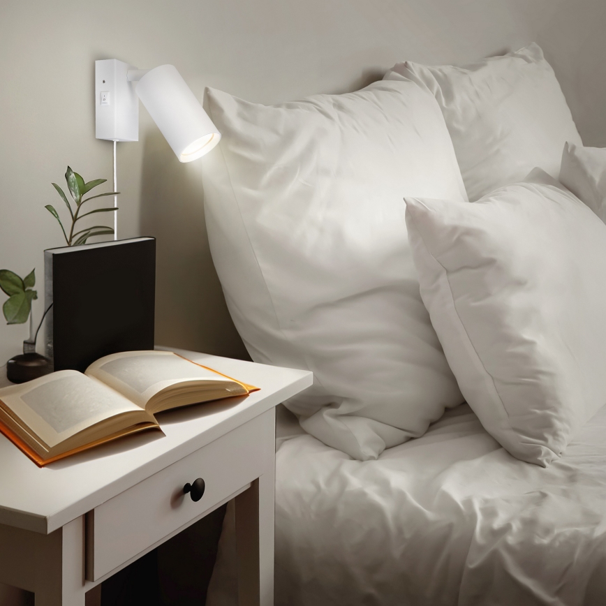 Vägglampa CELE 1xGU10/30W/230V vit