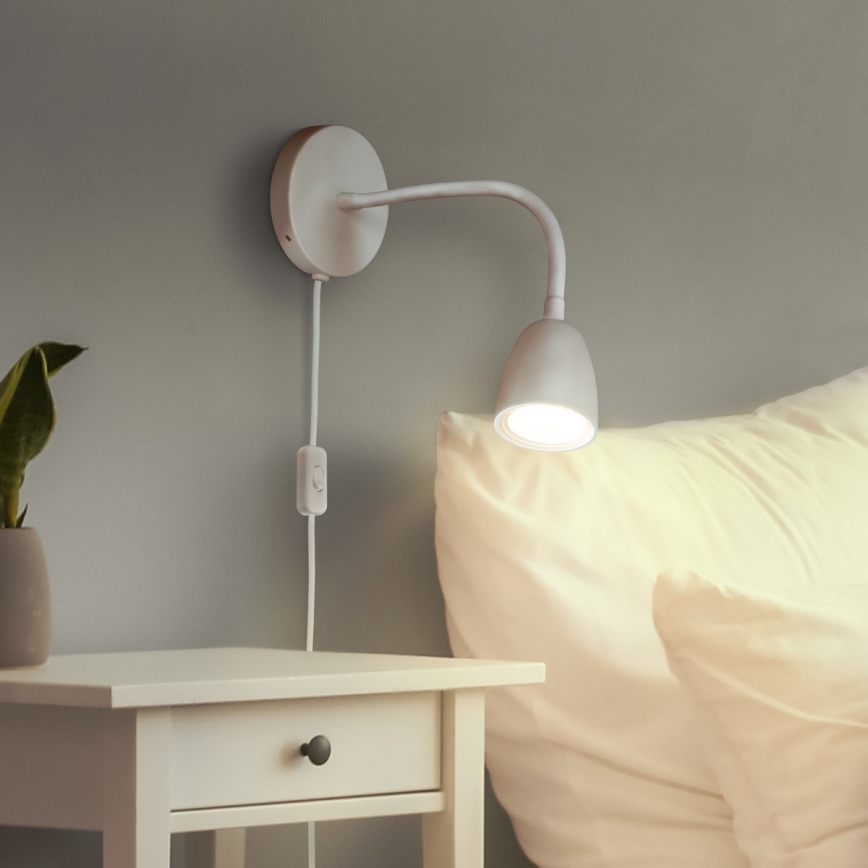 LED Dimbar liten vägglampa LED/4W/230V