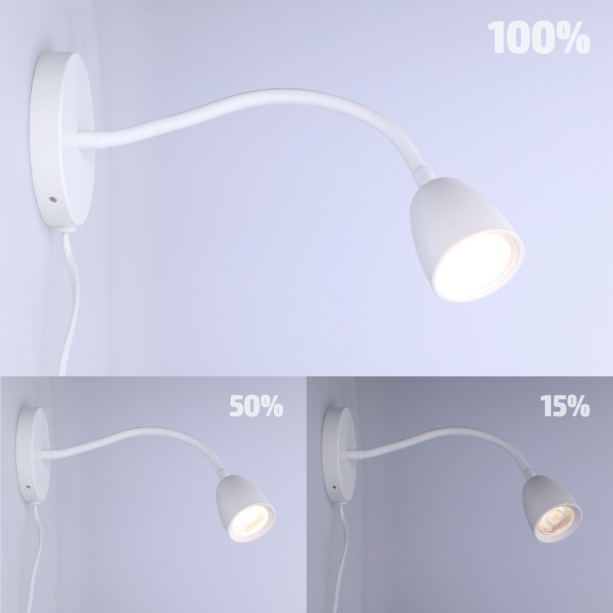 LED Dimbar liten vägglampa LED/4W/230V