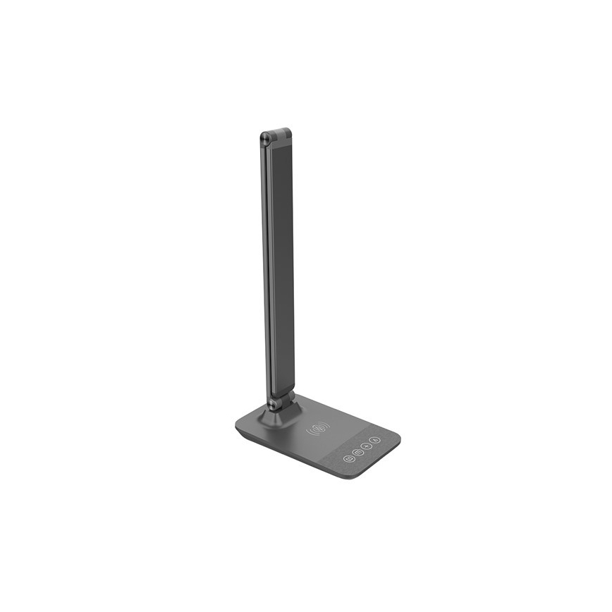 Solight WO55-G - Dimbar LED-lampa med trådlös laddning LED/10W/100-240V