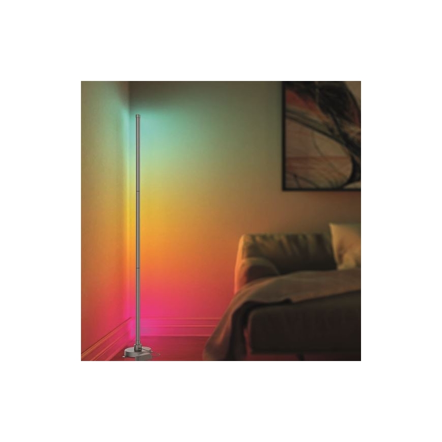 Solight WO62 - LED RGB Dimbar lampa RAINBOW LED/18W/230V Wi-Fi Tuya + fjärrkontroll