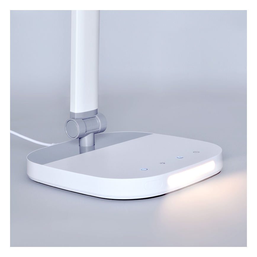 LED ljusreglerad bordslampa touch med natt belysning LED/10W/5V 3000/4000/5000K vit