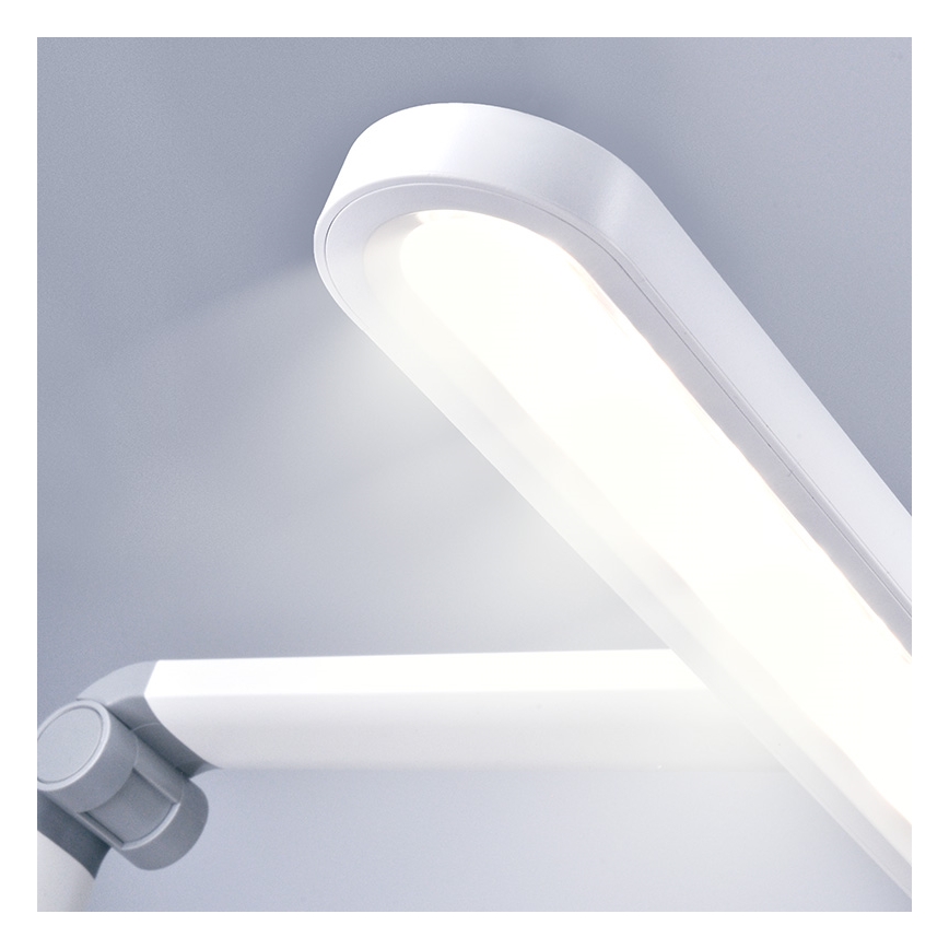 LED ljusreglerad bordslampa touch med natt belysning LED/10W/5V 3000/4000/5000K vit