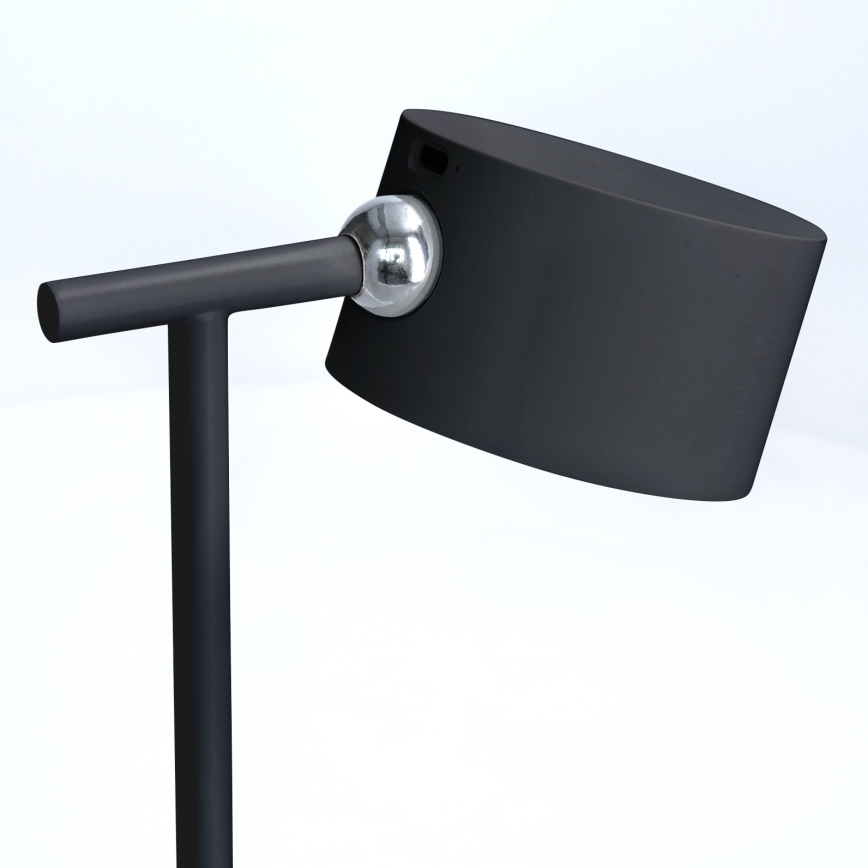 LED Ljusreglerad beröring uppladdningsbar lampa 3i1 LED/4W/2000 mAh 3000/4000/6500K svart
