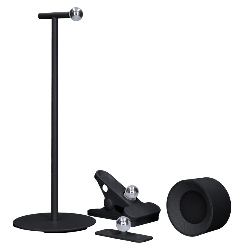 LED Ljusreglerad beröring uppladdningsbar lampa 3i1 LED/4W/2000 mAh 3000/4000/6500K svart
