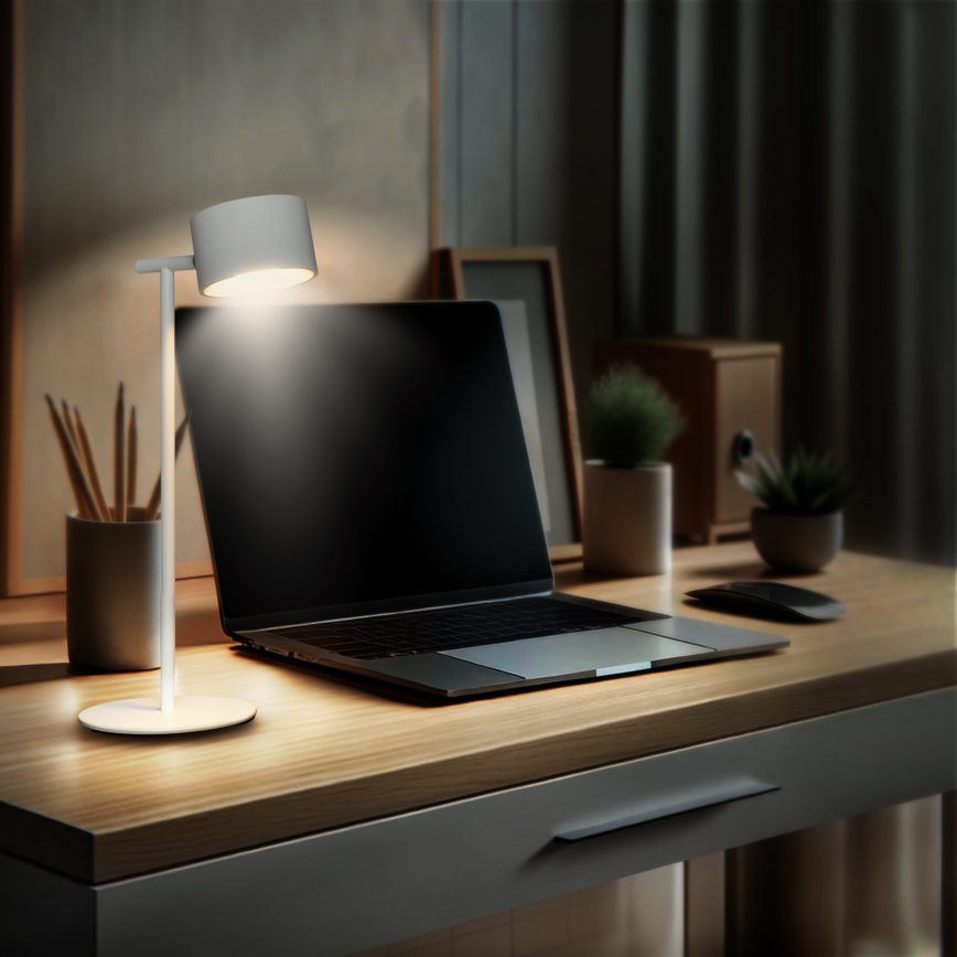 LED Ljusreglerad beröring uppladdningsbar lampa 3i1 LED/4W/2000 mAh 3000/4000/6500K vit
