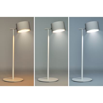 LED Ljusreglerad beröring uppladdningsbar lampa 3i1 LED/4W/2000 mAh 3000/4000/6500K vit