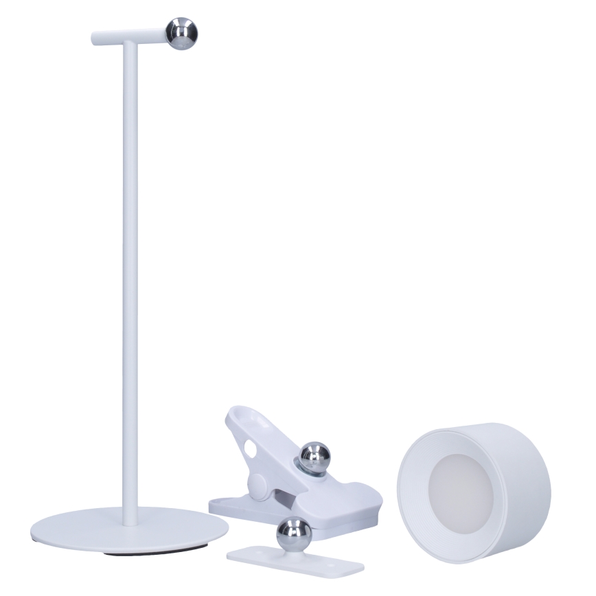 LED Ljusreglerad beröring uppladdningsbar lampa 3i1 LED/4W/2000 mAh 3000/4000/6500K vit