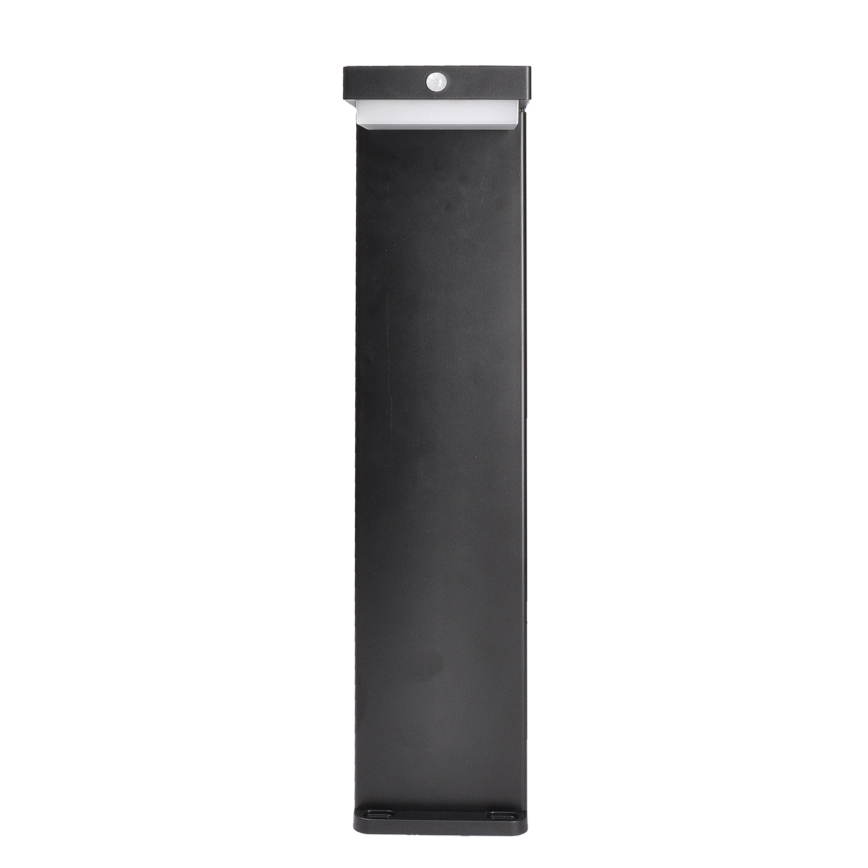 LED solcellslampa med en rörelse- och skymningssensor PALERMO LED/5W/2000 mAh IP54 svart