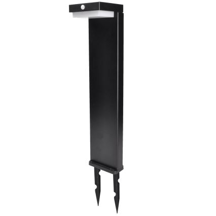LED solcellslampa med en rörelse- och skymningssensor PALERMO LED/5W/2000 mAh IP54 svart