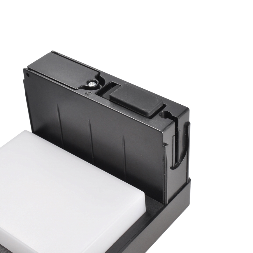 LED solcellslampa med en rörelse- och skymningssensor PALERMO LED/5W/2000 mAh IP54 svart