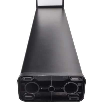 LED solcellslampa med en rörelse- och skymningssensor PALERMO LED/5W/2000 mAh IP54 svart