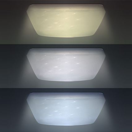 LED Dimbart takarmatur STAR LED/24W/230V + fjärrkontroll