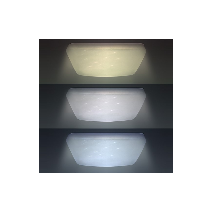 LED Dimbart takarmatur STAR LED/24W/230V + fjärrkontroll