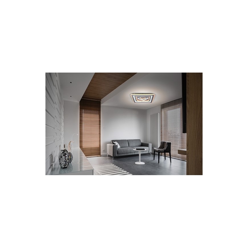 Solight WO768-G - LED Dimbar Takbelysning TREVISO LED/48W/230V + Fjärrstyrd