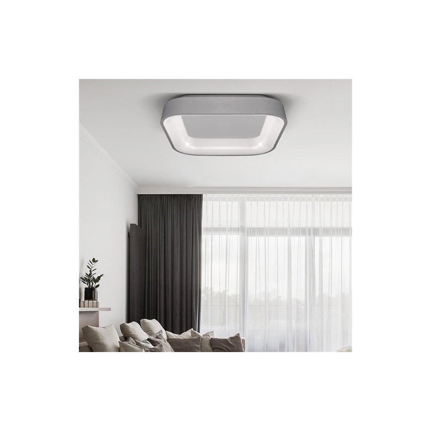 Solight WO769-G - LED Dimbar Takbelysning TREVISO LED/48W/230V + Fjärrstyrd