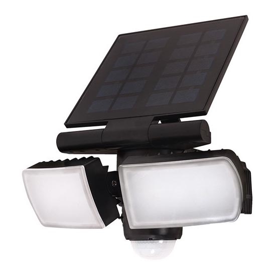 Solight WO772 - LED Sollampen Strålkastare med sensor 2000mAh LED/8W/3,7V IP44