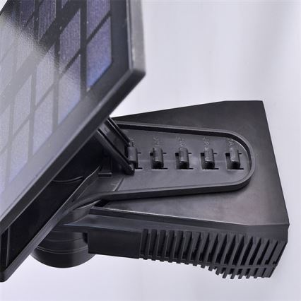 LED solarlampa med sensor 2000mAh LED/8W/3,7V IP44