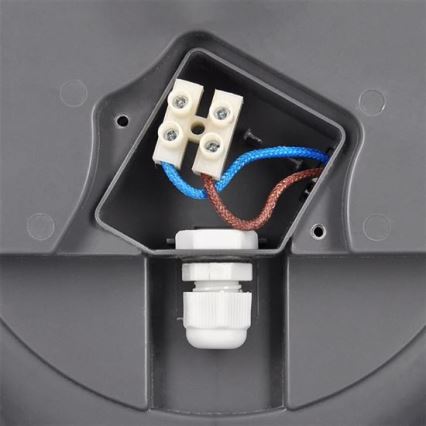 LED taklampa för utomhusbruk med sensor SIENA LED/20W/230V 4000K diameter 23 cm IP54