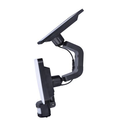 LED Solcellstrålkastare med rörelsesensor LED/11W/3,7V 4400mAh 3000K/4000K/6500K IP54