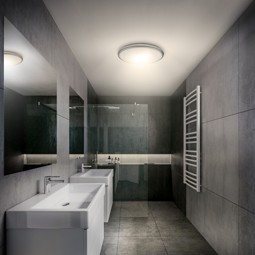 LED taklampa för badrum LED/24W/230V 3000/4000/6500K IP54