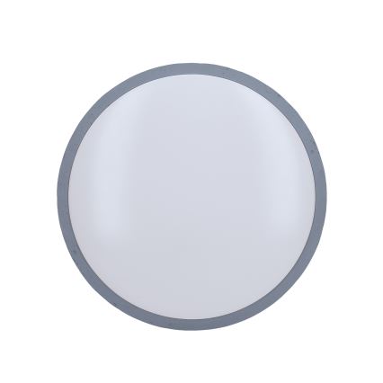 LED Dimbar taklampa GREY LED/48W/230V 3000-6500K grå diameter 38 cm + fjärrkontroll