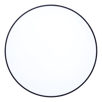 LED Dimbar taklampa PENLEY LED/48W/230V 3000-6500K diameter 40 cm svart + fjärrkontroll