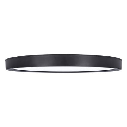LED Dimbar taklampa ESTELA LED/36W/230V diameter 30 cm svart + fjärrkontroll