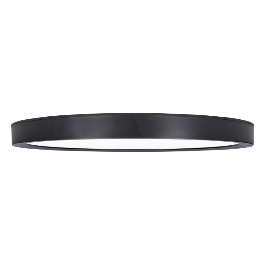 LED Dimbar taklampa ESTELA LED/36W/230V diameter 30 cm svart + fjärrkontroll
