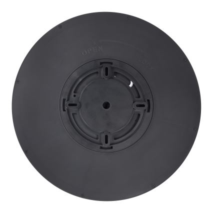 LED Dimbar taklampa ESTELA LED/36W/230V diameter 30 cm svart + fjärrkontroll