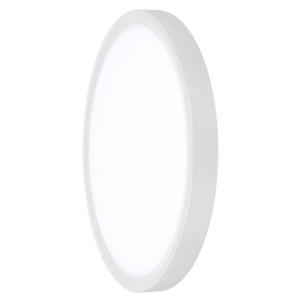 LED Dimbar taklampa ESTELA LED/36W/230V diameter 30 cm vit + fjärrkontroll