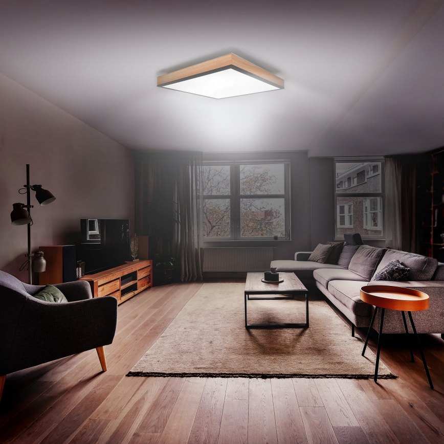 LED Dimbar taklampa LED/40W/230V 3000-6500K + fjärrkontroll